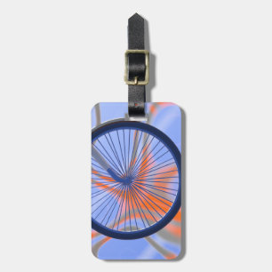 Bike Cycle - Bicycle Wheel Luggage Tag
