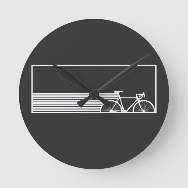 Bike Cycle Round Clock (Front)