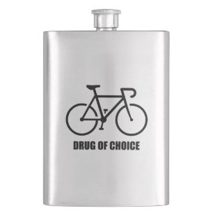Bike, Drug Of Choice Hip Flask