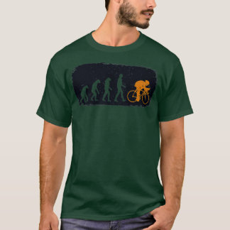 Bike Evolution Retro Race City Cyclist Cool Vintag T-Shirt