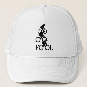 Bike Fool - Cyclist Fan Gift Trucker Hat