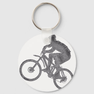 Bike In Silverton Keychain