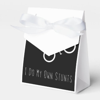 bike lover  - i do my own stunts bmx cycling gift favor box