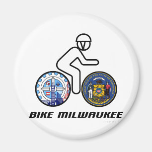 Bike Milwaukee Magnet