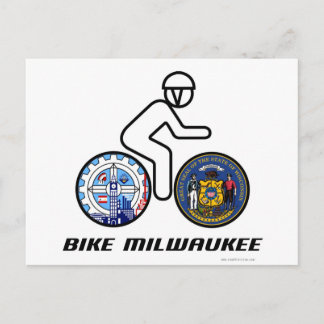 Bike Milwaukee Postcard