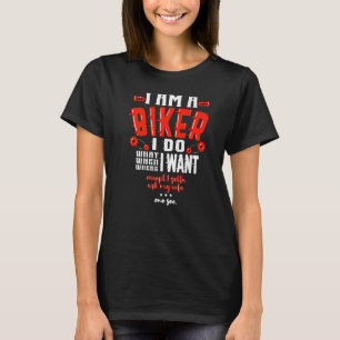 Bike Motorcycle Biker Helmet and Vest Motorcyclist T-Shirt