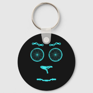 Bike Mountain Biking Cyclist Gift Bicycle Keychain