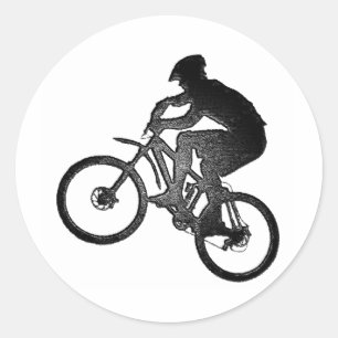 Bike New Offer Classic Round Sticker