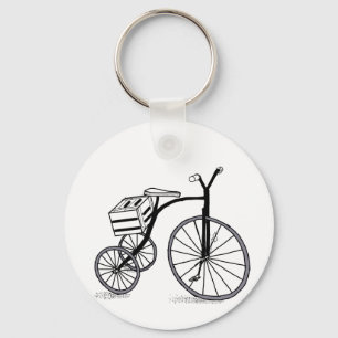 Bike on 3 wheels keychain