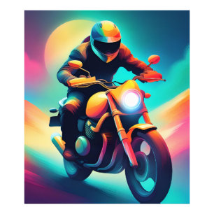 bike photo print