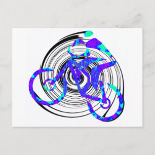 bike Purple Haze Postcard