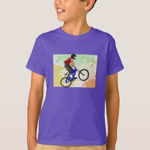 Bike Race Coach Sports Fun Boys Tournament Destiny T-Shirt