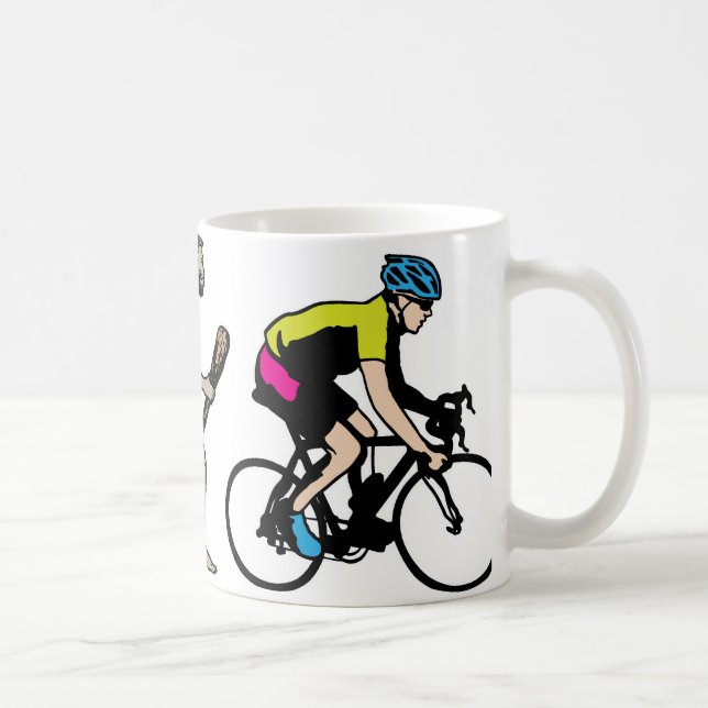 Bike Racer Coffee Mug (Right)