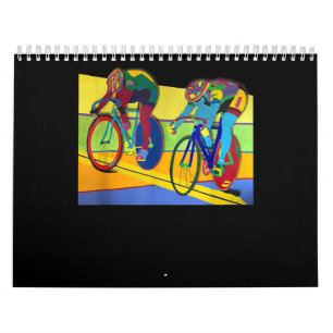 Bike Racing   Cycling Lovers Womens Sprint Finish Calendar