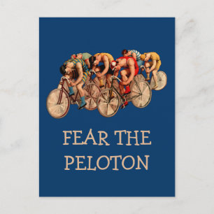 Bike Racing Peloton Humour Tshirt Postcard