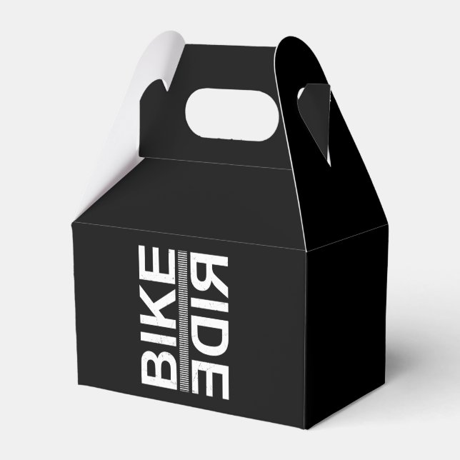Bike Rider Favor Box (Front Side)