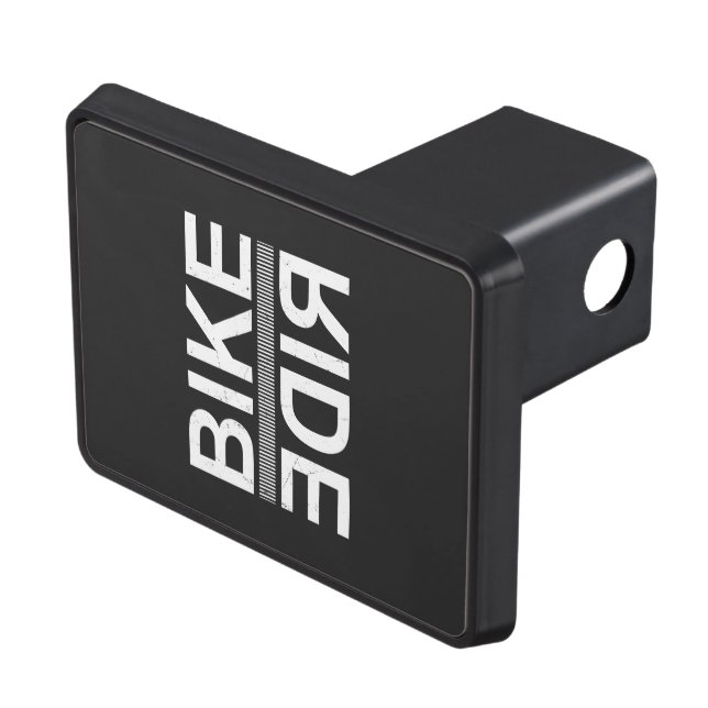 Bike Rider Trailer Hitch Cover (Top Right)