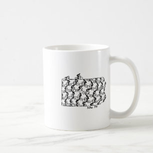 Bike Riding Pennsylvania Cycling Mountain Biking  Coffee Mug