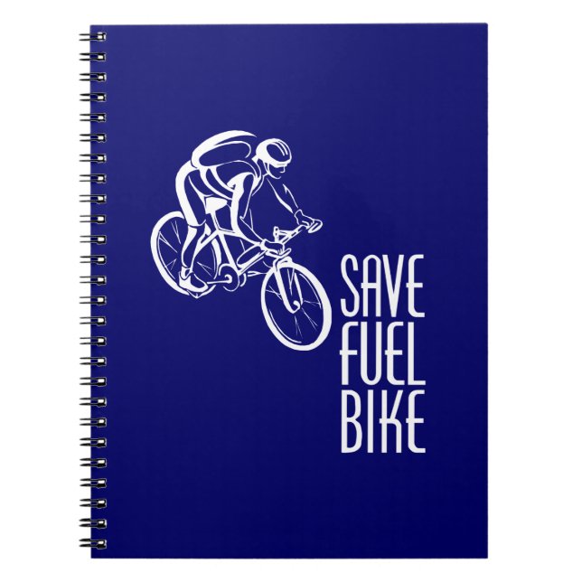 Bike, Save Fuel Notebook (Front)
