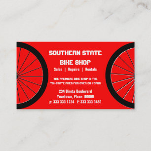 Bike Shop Business Card