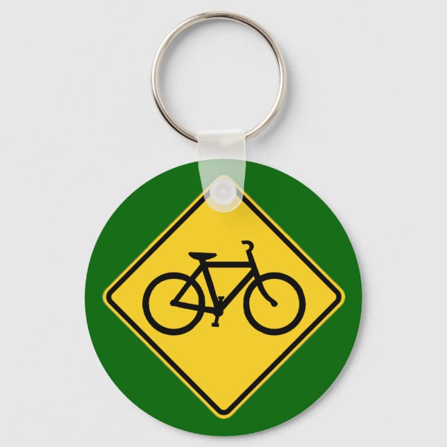 bike sign keychain (Front)