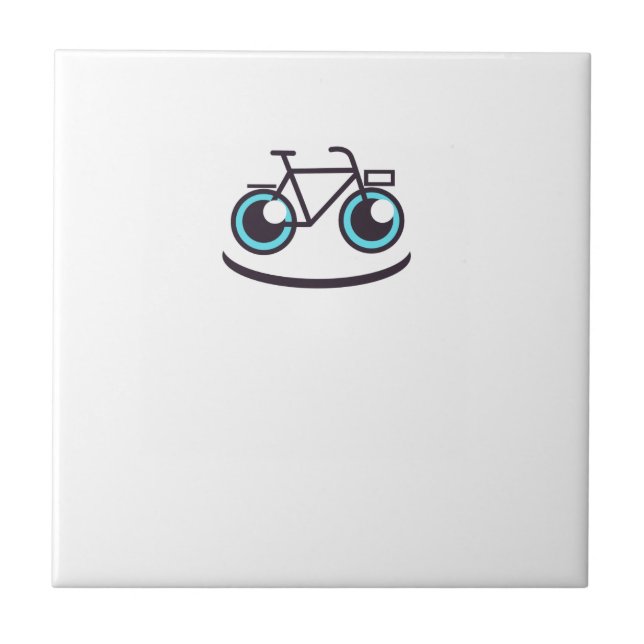 Bike smile tile (Front)