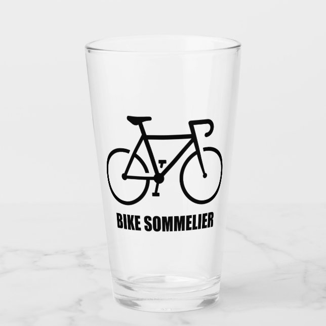 Bike Sommelier Glass (Front)
