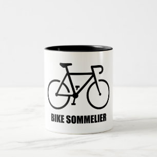 Bike Sommelier Two-Tone Coffee Mug