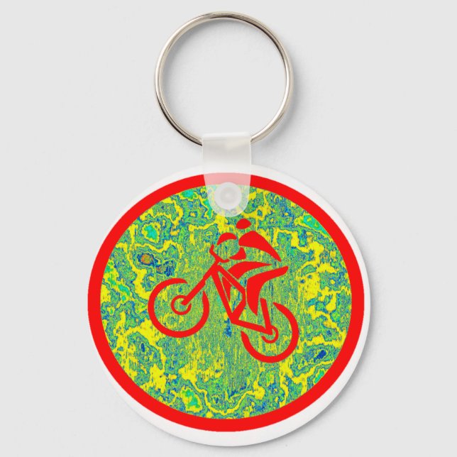 Bike SPOKE CHANGER Keychain (Front)