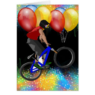 Bike Sport Joyeux Anniversaire Famille Amis Destin