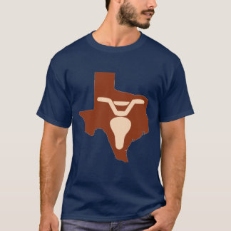 Bike Steer and Texas Silhouette T-Shirt