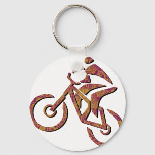 Bike Step One Keychain