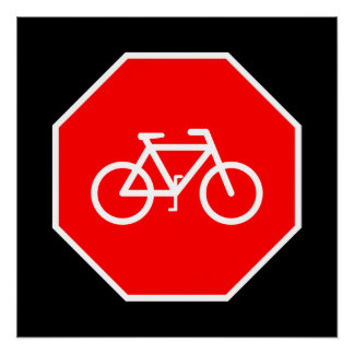 Bike Stop Poster