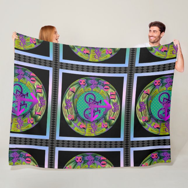 Bike Time  Fleece Blanket (In Situ)
