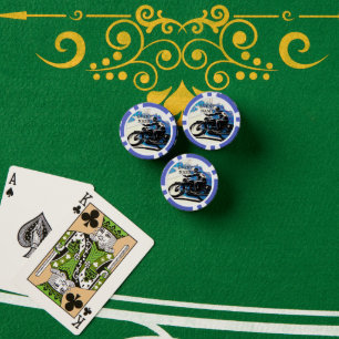 Bike Week Poker Run Customizable Fundraising Chips