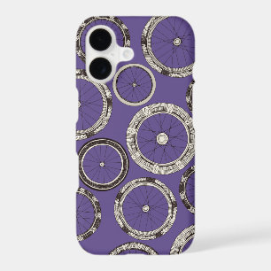 bike wheels violet