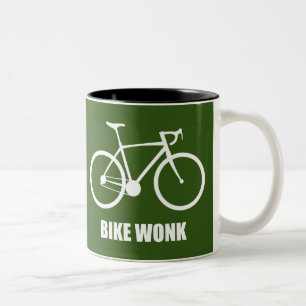Bike Wonk Two-Tone Coffee Mug