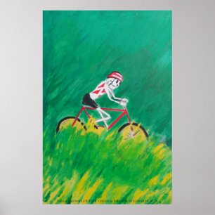 Bikeing in Paradise Poster