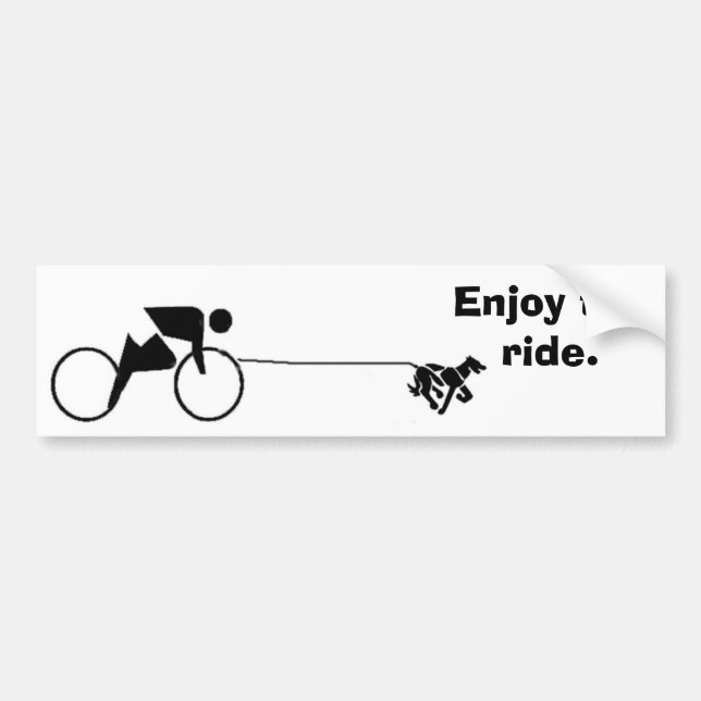 Bikejor Bumper Sticker (Front)