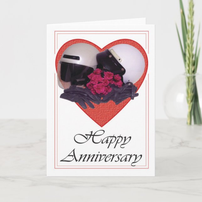 Biker Anniversary Card (Front)