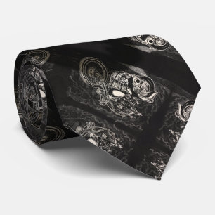 biker art tie
