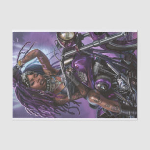 Biker Babe5 Bad to the Bone Edition Tissue Paper
