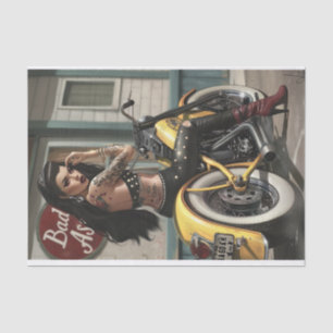 Biker Babe6 Bad to the Bone Edition Tissue Paper