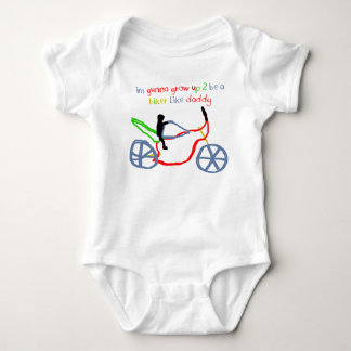 Biker Baby Baby Grow Baby Bodysuit
