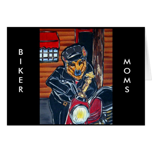 Biker berger allemand (Devant horizontal)