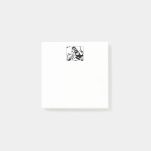 Biker black note pads