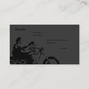 Biker Business Card