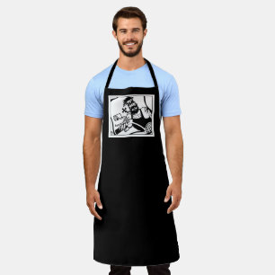 Biker chef apron