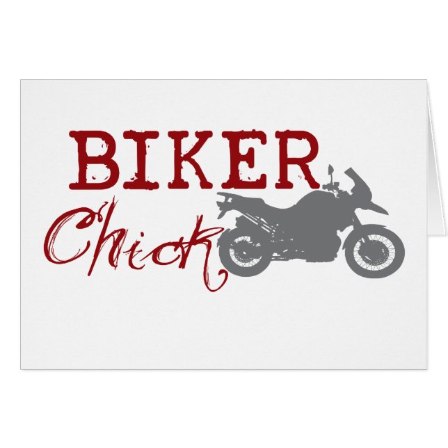 Biker Chick (Front Horizontal)
