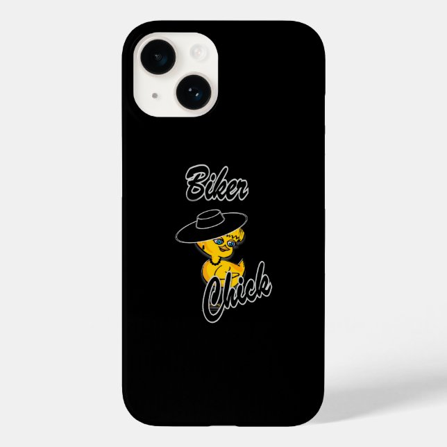 Biker Chick #4 Case-Mate iPhone Case (Back)